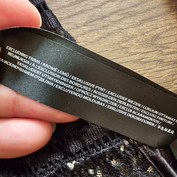 NWT!! Bluebella Iris Plunge Soft Delicate Lace Bodysuit, US 6 (S), Black - Picture 10 of 12